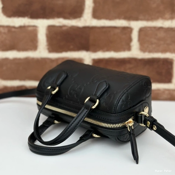 Hyperpeter GUCCI SUPER HANDLE GG TOP BAG-16*11*9CM MINI 0713